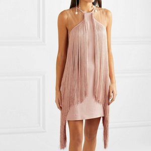 NWT-Stella McCartney Illusion Tulle Panel Fringe